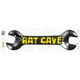 Bat Cave Novelty Wrench Sticker Decal Small