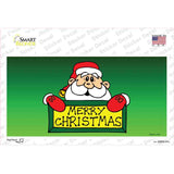 Merry Christmas Santa Novelty Sticker Decal Small