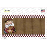 Santa Offset Novelty Sticker Decal Small