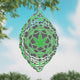 Weed Doily Pattern Novelty Metal Wind Spinner