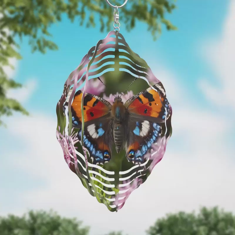 Butterfly Novelty Metal Wind Spinner