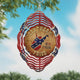 West Virginia Southern Pride Novelty Metal Wind Spinner WCS-279