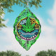 Weed Florescent 4:20 Somewhere Novelty Metal Wind Spinner