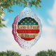 Land of the Free Novelty Metal Wind Spinner WCS-215