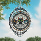 I Was Crazy Before the Cats Novelty Metal Wind Spinner WCS-251